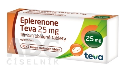 Eplerenone Teva 25 mg tablety 30 ks