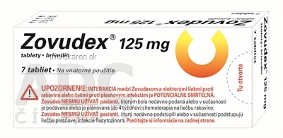 Zovudex 125 mg tbl 1x7 ks