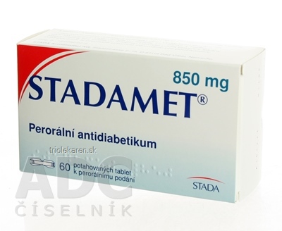 Stadamet 850 tablety 850 mg 60 ks