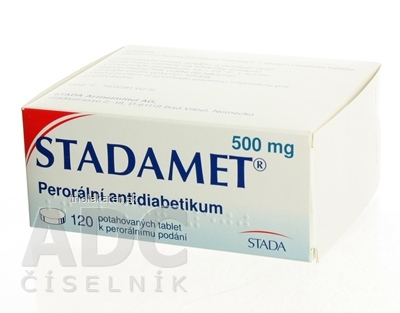 Stadamet 500 tablety 500 mg 120 ks