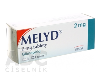 MELYD 2 mg tablety tablety 120 ks