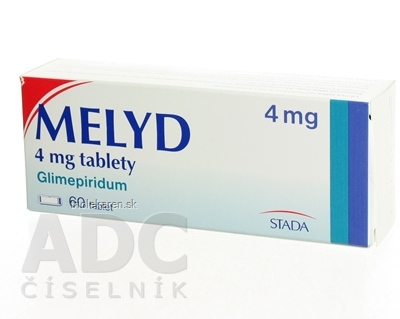 MELYD 4 mg tablety tablety 60 ks