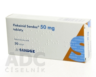 FLEKAINID SANDOZ 50 mg tablety 30 ks