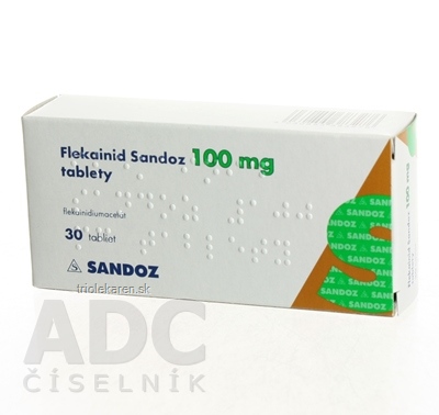 FLEKAINID SANDOZ 100 mg tablety 30 ks