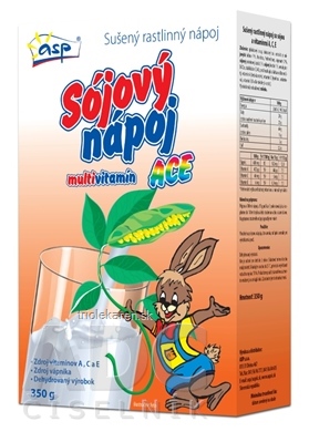 asp SÓJOVÝ NÁPOJ multivitamín ACE sušený 350 g