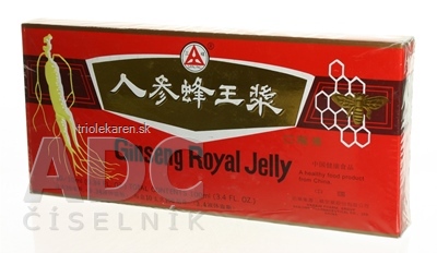 GINSENG ROYAL JELLY - Amazonas ampulky na pitie (á 10 ml) 1x10 ks