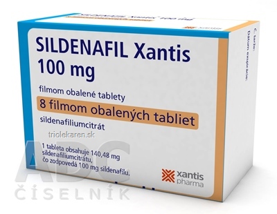 Sildenafil FMK 100 mg tablety 8 ks