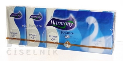 HARMONY PRIMA PAPIEROVÉ VRECKOVKY 10 x 10 ks