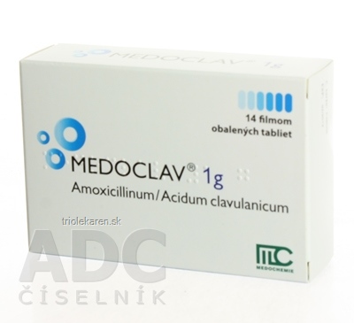 MEDOCLAV 1 g tablety 14 ks