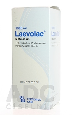 LAEVOLAC Perorálny roztok 1000 ml