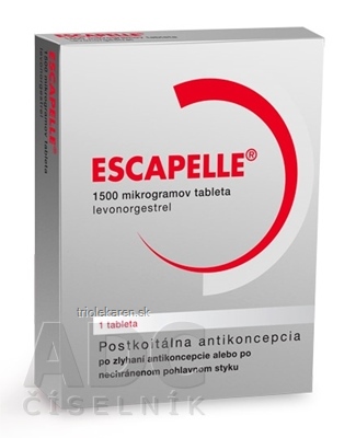 ESCAPELLE tbl 1,5 mg 1x1 ks