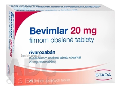 Bevimlar 20 mg tablety 28 ks