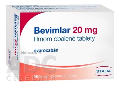 Bevimlar 20 mg tablety 98 ks