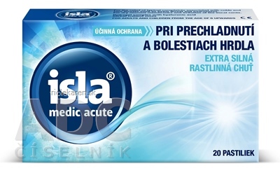 ISLA MEDIC acute pastilky 1x20 ks