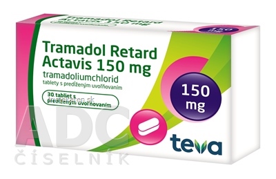 Tramadol Retard Actavis 150 mg tablety 30 ks