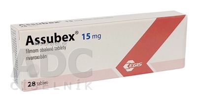 Assubex 15 mg tablety 28 ks