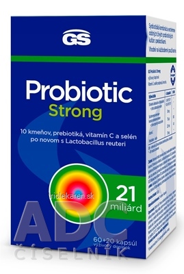 GS Probiotic Strong kapsuly 80 ks