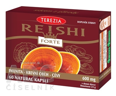 TEREZIA Reishi FORTE kapsuly 60 ks