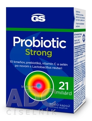 GS Probiotic Strong kapsuly 40 ks