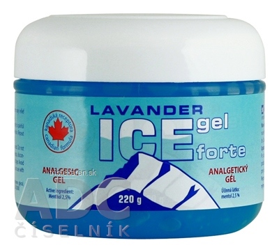 ICE GEL FORTE LAVANDER 220 g