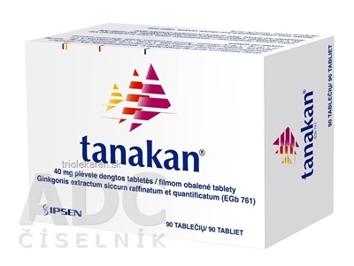 Tanakan tablety 40 mg 90 ks