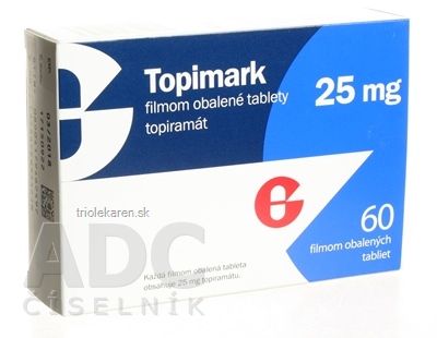 Topimark 25 mg tablety 60 ks