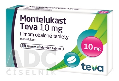 Montelukast Teva 10 mg filmom obalené tablety 28 ks