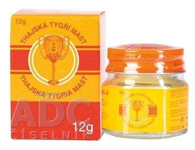 Thajská tigria masť GOLDEN CUP BALM 12 g