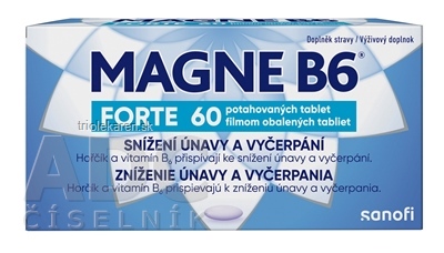 MAGNE B6 FORTE tablety 60 ks