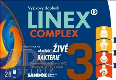 LINEX COMPLEX kapsuly 28 ks