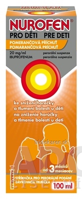 NUROFEN pre deti sirup 100 ml