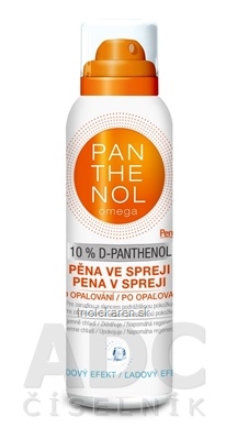 omega PANTHENOL 10% ĽADOVÝ EFEKT pena v spreji po opaľovaní 200 ml