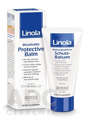 Linola Protective Balm ochranný balzam na pokožku 50 ml