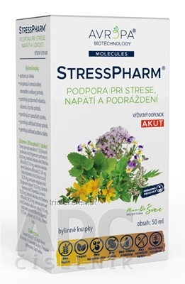 AVROPA StressPharm bylinné kvapky 50 ml