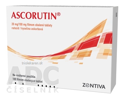 ASCORUTIN tablety 100 ks