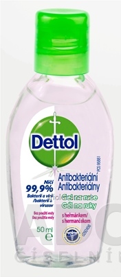 Dettol antibakteriálny gél na ruky s rumančekom 1x50 ml