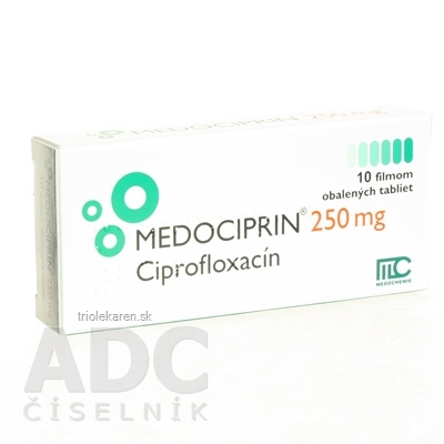 MEDOCIPRIN 250 mg tablety 10 ks