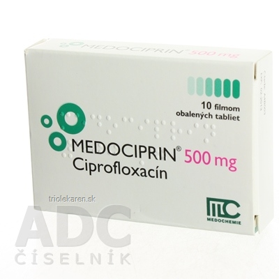 MEDOCIPRIN 500 mg tablety 10 ks