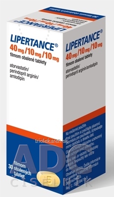 Lipertance 40 mg/10 mg/10 mg tablety 30 ks