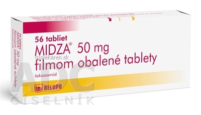 MIDZA 50 mg filmom obalené tablety 56 ks