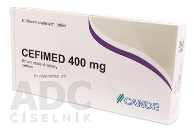 CEFIMED 400 mg tablety 10 ks