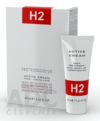 H2 ACTIVE CREAM 24-hodinový aktívny krém na tvár 40 ml