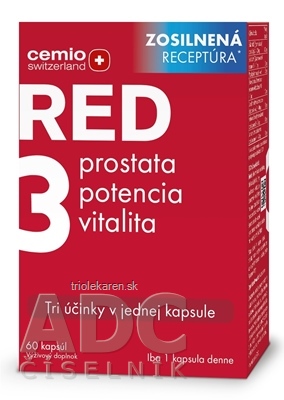 Cemio RED3 kapsuly 60 ks