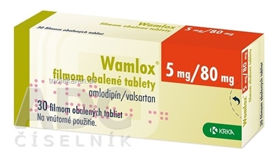 Wamlox 5 mg/80 mg filmom obalené tablety 30 ks