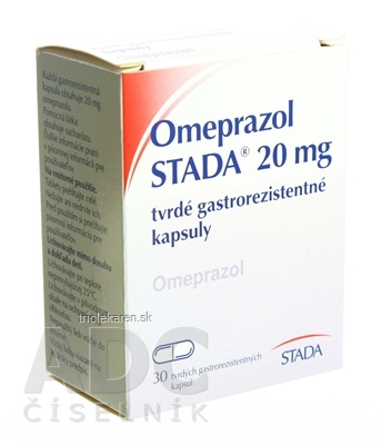 Omeprazol STADA 20 mg kapsuly 30 ks