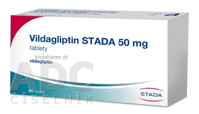 Vildagliptin STADA 50 mg tablety 60 ks