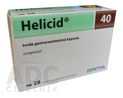 Helicid 40 kapsuly 40 mg 28 ks