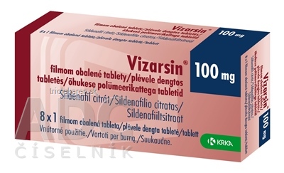 Vizarsin 100 mg tablety 8 ks