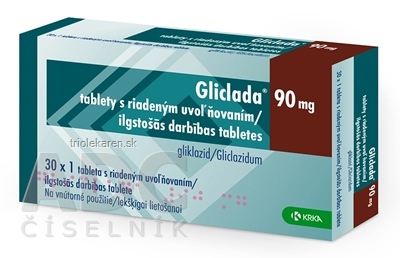 Gliclada 90 mg tablety 30 ks