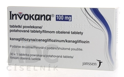 Invokana 100 mg tablety 30 ks